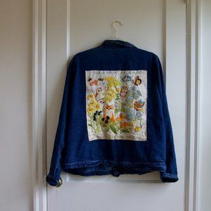Uh-Adorable 1970's Hand Embroidered Animal Friends